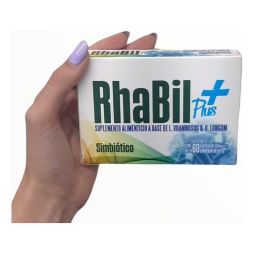 Rhabil Plus Cajas Con 60 Capsulas Desacaf Biotec Sin sabor