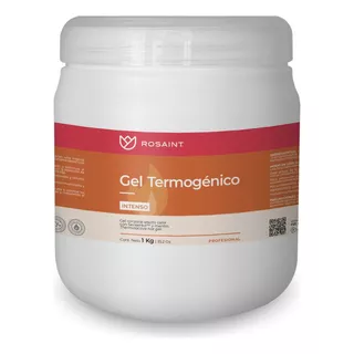 Gel Termogénico Calor Intenso 1 Kg - Rosaint® Profesional