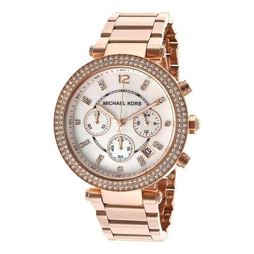 Reloj Michael Kors Parker Mk5491 De Acero Inox. Para Dama