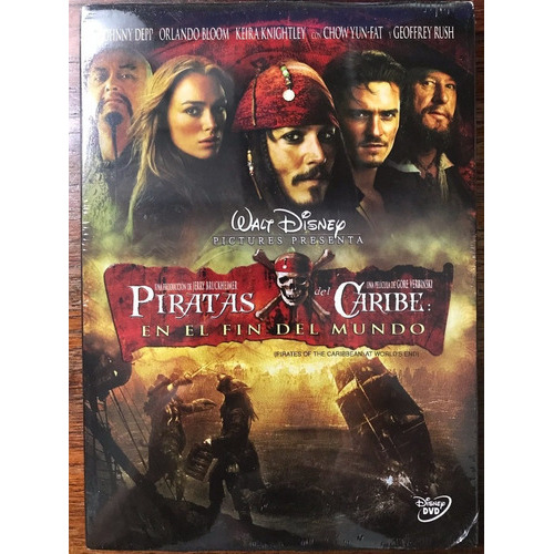 Piratas Del Caribe 3 En El Fin Del Mundo Dvd Original Sellad