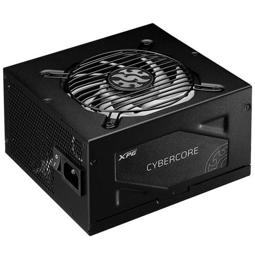 Fuente De Poder Gamer Pc Xpg Cybercore 1300w 80+ Platinum Color Negro