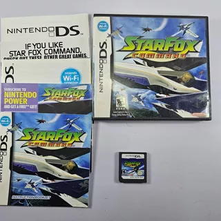 Star Fox Command Nintendo Ds Original Americano Completo