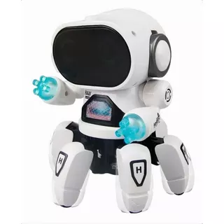 Robo Aranha Com 6 Pernas Brinquedo Dançarino Com Led Lindo