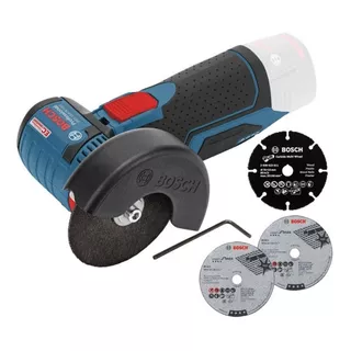 Esmerilhadeira Ang. Bosch Gws 12v-76 S/ Bateria E Carregador