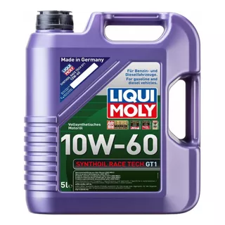 Aceite 10w-60 Full Sintetico Alto Rendimiento Liqui Moly 5lt