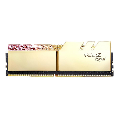 Memoria RAM Trident Z Royal gamer color oro  16GB 2 G.Skill F4-3200C16D-16GTR