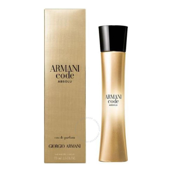 Perfume Giorgio Armani Code Absolu Edp 75ml Mujer Original