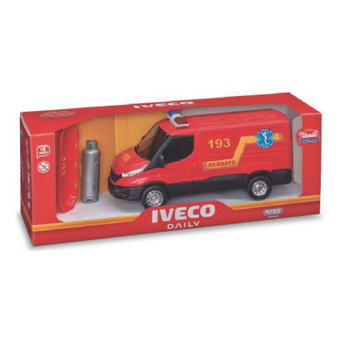 Camioneta Utilitario De Rescate Iveco Daily Usual Ik Color Rojo