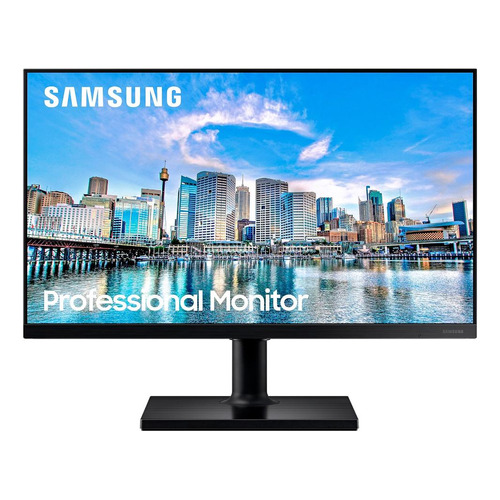 Monitor Samsung 27 Profesional T450f Fhd Altura Ajustable Color Negro