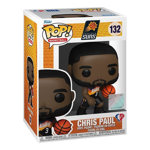 Funko Pop! Nba Suns - Chris Paul #132 Playoffs 21