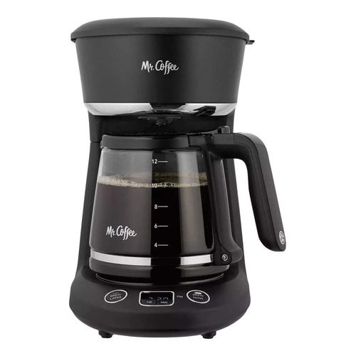 Cafetera Programable De 12 Tazas Mr. Coffee® Color Negro 110V