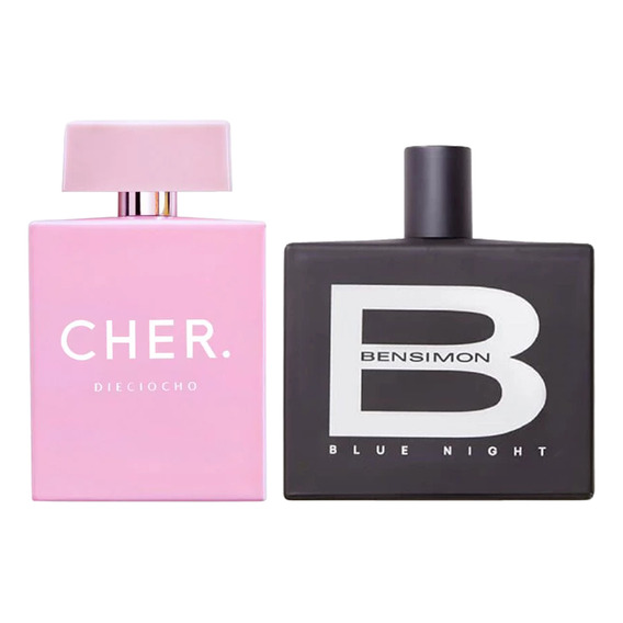 Perfume Mujer Cher Dieciocho + Bensimon Blue Night 100 Ml