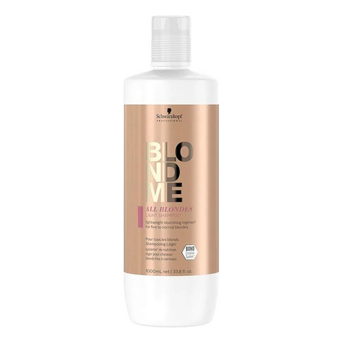 Shampoo Schwarzkopf All Blondes Light X 1000ml Blondme