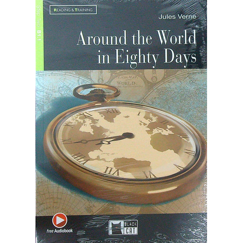 Around The World In Eighty Days - R&t 2 (b1.1), De Verne, Jules. Editorial Vicens Vives/black Cat, Tapa Blanda En Inglés Internacional, 2019