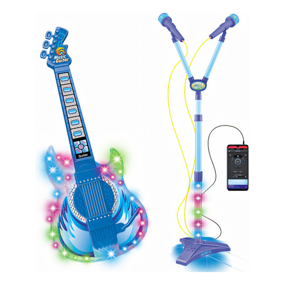 Micrófonos Con Guitarra Para Niña