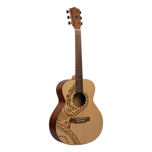 Guitarra Acustica Bamboo Pacifica 38 Con Funda Acolchada