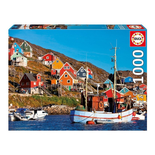 Puzzle X 1000 Casas Nordicas 68x48cm Educa Pce 17745 Bigshop