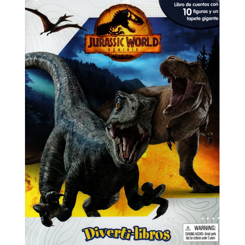 Divertilibros - Jurassic World, De Vv. Aa.. Editorial Phidal, Tapa Blanda, Edición 1 En Español