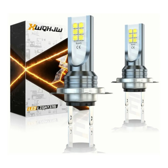 Kit De Faros Led De Alta Potencia H7 24000 Lm 160 W