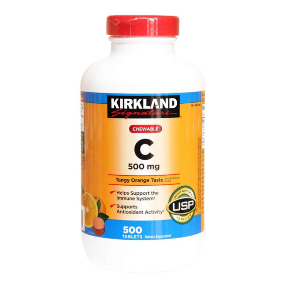 Vitamina C 500mg Kirkland X500