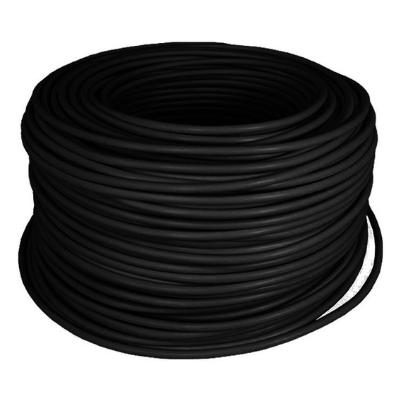 Cable Electrico Cca Konect Calibre 10 Negro 50 Metros 1pzs