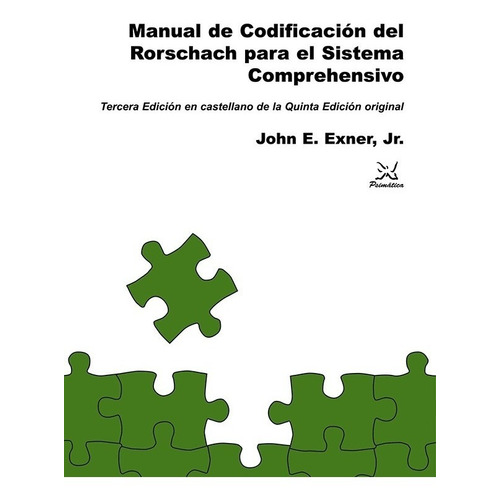 Manual De Codificación Del Rorschach Para El Sistema Comp...