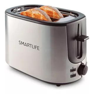 Tostadora Electrica Inoxidable Smartlife 1000w Sl-to1701