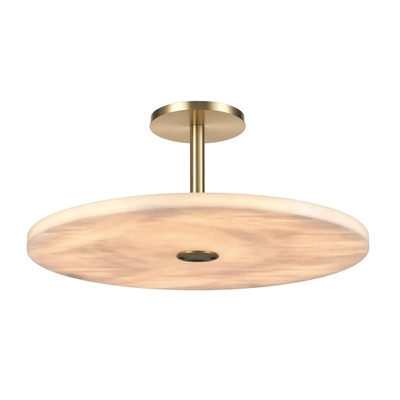 Lampara Colgante Techo Alabastro Cálida 45w D60×55,5cm