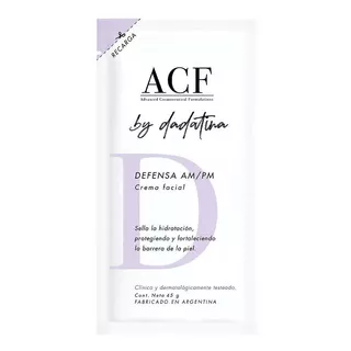 Repuesto Crema Facial Acf Defensa Am/pm By Dadatina X 45 G