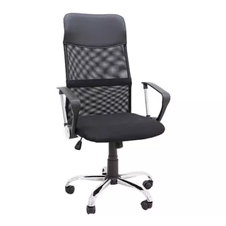 Cadeira De Escritório Executiva Plus C161 Preto - Best Material Do Estofamento Couro Sintético
