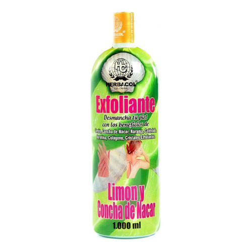  Herbacol Exfoliante Limon Y Concha De Nacar X1000ml