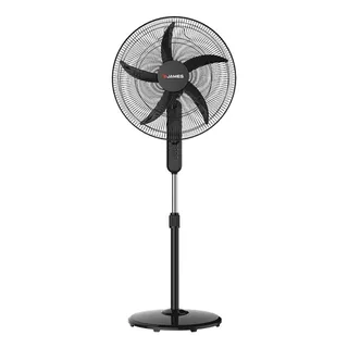 Ventilador De Pie James Vp 20 Negro 170 Cm Alto Albion Diámetro 500 Mm