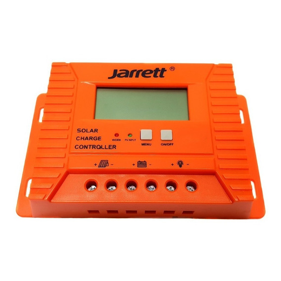 Controlador Regulador De Carga Solar Jarrett 10 Amp Pwm