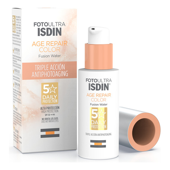 Protector Solar Isdin Fotoultra Age Repair Color Spf50 50ml