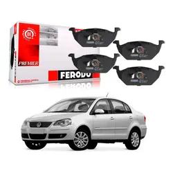  Pastilha Freio Dianteira Ceramica Polo Sedan 1.6 2007 A 2011