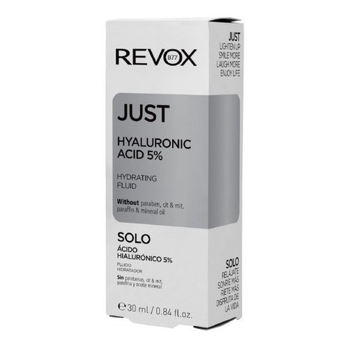 Sérum Acido Hialuronico 5% Revox B77 Hidratante 30 Ml Momento de aplicación Día/Noche Tipo de piel Normal