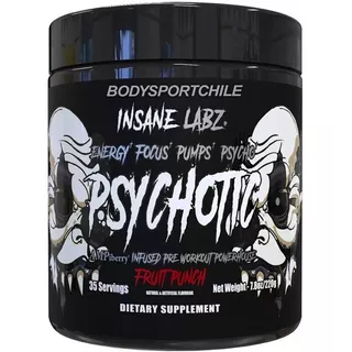 Psychotic Black (35 Serv) Insane Labz Sabor Fruit Punch