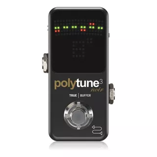 Sintonizador De Pedal Tc Electronic Polytune3 Noir