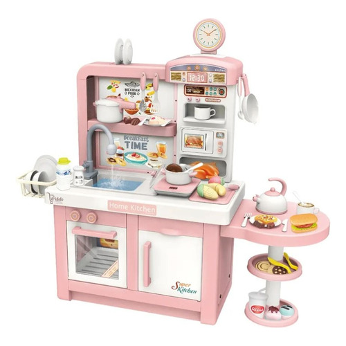 Cocina de juguete iPidelo VZ-100T-4 color rosa