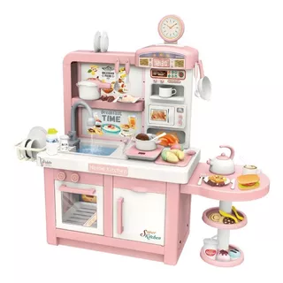 Cocina De Juguete Ipidelo Vz-100t-4 Color Rosa