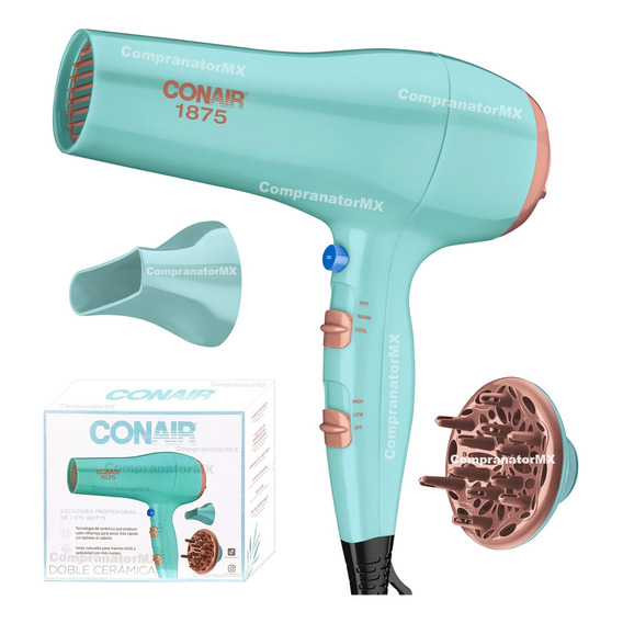 Secadora De Cabello Profesional Doble Cerámica Turbo Conair