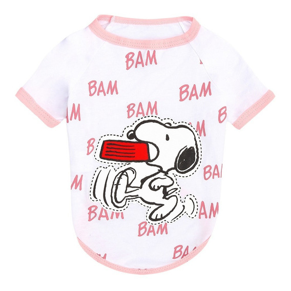 Camiseta Para Mascota Snoopy  