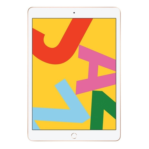 iPad  Apple  7th generation 2019 A2198 10.2" con red móvil 32GB gold y 3GB de memoria RAM