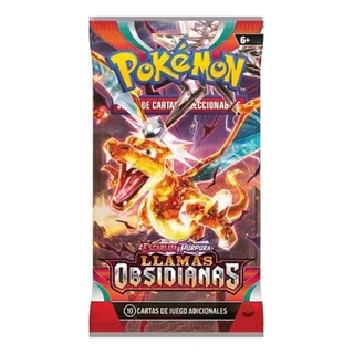 Sobre 10 Cartas Pokémon Obsidian Flames Español