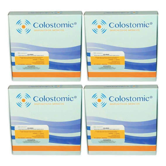 Bolsa Colostomia Adulto Drenable Suave Ahorra Pack 40 Piezas