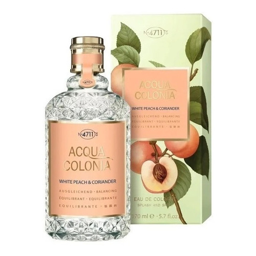 4711 Acqua Colonia White Peach & Corian Edc X170ml Masaromas Volumen De La Unidad 170 Ml