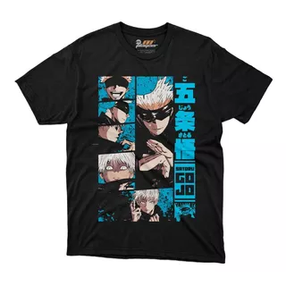 Playera Jujutsu Kaisen 0 Gojo Satoru Poster Itadori