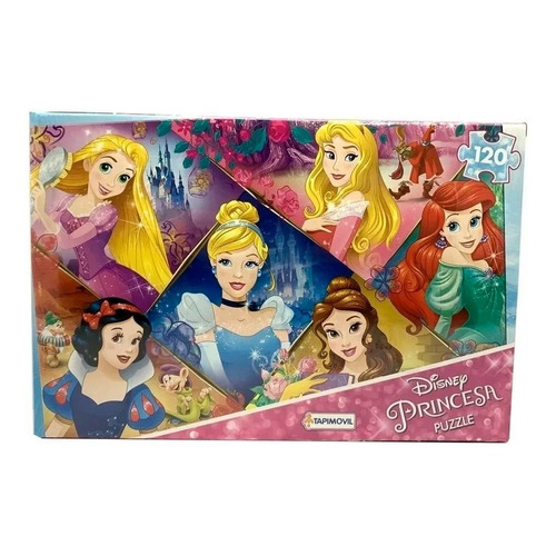 Puzzle Rompecabeza Princesas 120 Piezas Tapimovil Dpu07330