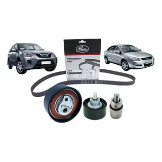 Kit Correia Dentada Chery Cielo 1.6 16v 2010 2011 2012