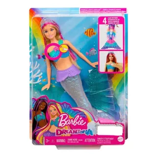 Muñeca Barbie Dreamtopia Twinkle Lights Sirena 30cm Original